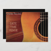 Guitar Overweging elegant stijlvolle prestaties Kaart (Voorkant / Achterkant)