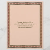 Guitar overweging of concertflyer flyer (Achterkant)