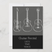 Guitar Overweging opgeruimde stijlvolle prestaties Kaart (Voorkant)