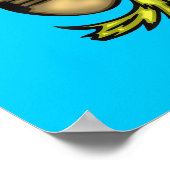 Guitar Palling Dog Poster (Hoek)