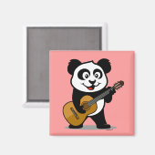 Guitar Panda Magneet (Voorkant / Achterkant)
