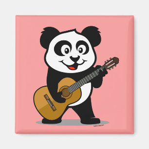 Guitar Panda Magneet