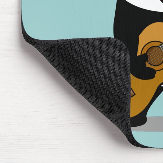 Guitar Panda Muismat (Hoek)