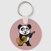 Guitar Panda Sleutelhanger (Voorkant)