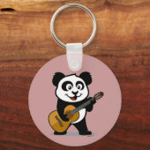 Guitar Panda Sleutelhanger (Voorkant)