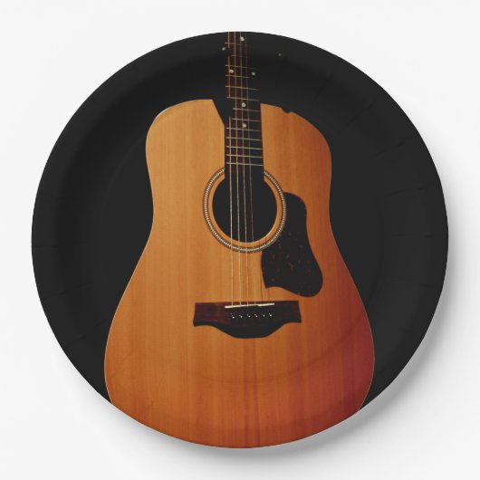 GUITAR PAPIEREN BORDJE (Voorkant)