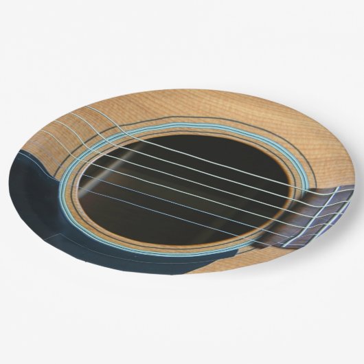GUITAR PAPIEREN BORDJE (Gekanteld)