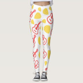 Guitar Pattern Leggings (Voorkant)