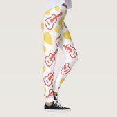 Guitar Pattern Leggings (Rechts)