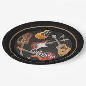 Guitar Pattern Papieren Bordje (Gekanteld)