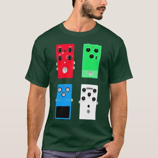 Guitar Pedals T-shirt (Voorkant)