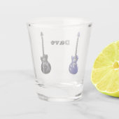 Guitar Personalized Shot Glas (Achterkant)