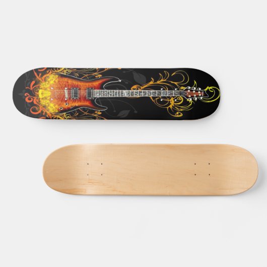 Guitar Persoonlijk Skateboard (Horizontaal)