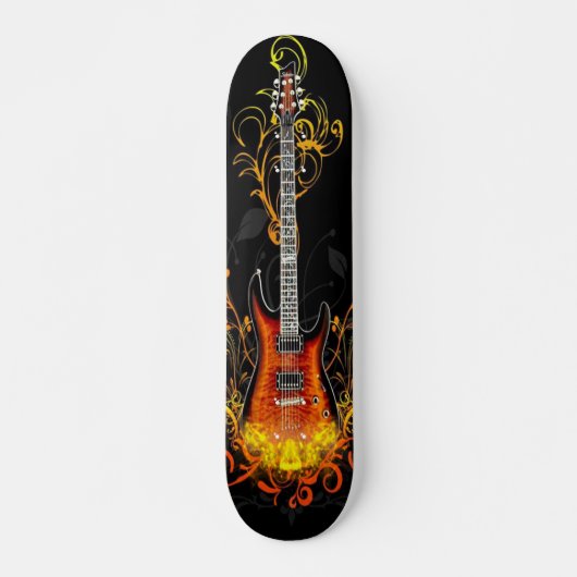 Guitar Persoonlijk Skateboard (Voorkant)