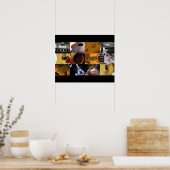 Guitar Photo Collage Poster (Keuken)