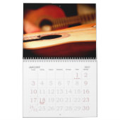 Guitar Photo Wall Agenda Kalender (Jan 2027)