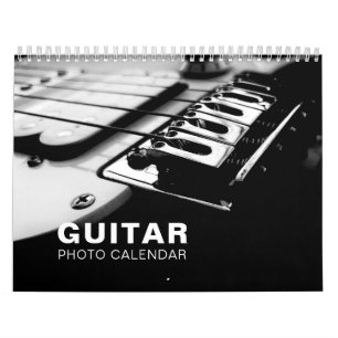 Guitar Photo Wall Agenda Kalender