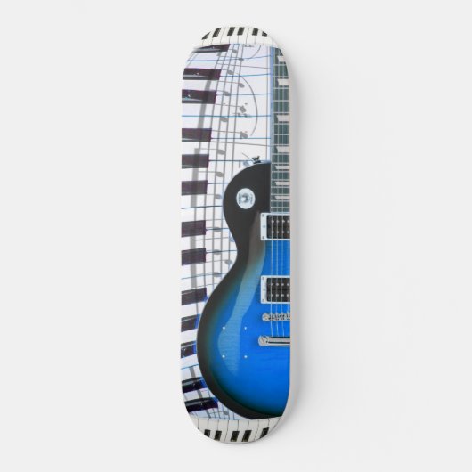 Guitar Piano-toetsenbord Persoonlijk Skateboard (Voorkant)
