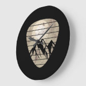 Guitar Pick Mountain Cool Guitarist Grote Klok (Hoek)