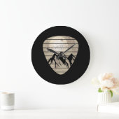 Guitar Pick Mountain Cool Guitarist Grote Klok (Huis)
