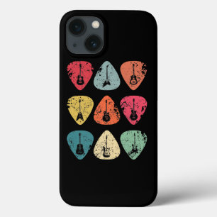 Guitar Pick Retro  voor gitaristen But Case-Mate iPhone Case