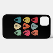 Guitar Pick Retro voor gitaristen But Case-Mate iPhone Case (Achterkant (horizontaal))