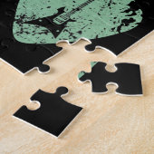 Guitar Pick Retro  voor gitaristen But Legpuzzel (Zijkant)