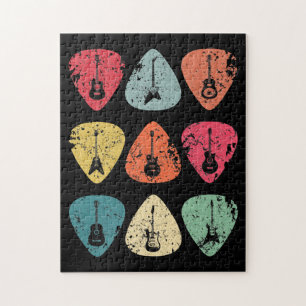 Guitar Pick Retro  voor gitaristen But Legpuzzel