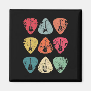 Guitar Pick Retro  voor gitaristen But Magneet