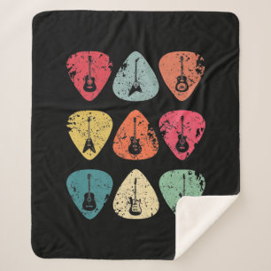 Guitar Pick Retro  voor gitaristen But Sherpa Deken