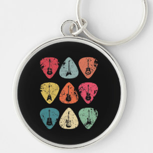 Guitar Pick Retro  voor gitaristen But Sleutelhanger