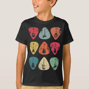 Guitar Pick Retro  voor gitaristen But T-shirt