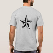 Guitar Pick T-Shirt - Gepersonaliseerd (Achterkant)