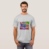 Guitar Pick T-Shirt - Gepersonaliseerd (Voorkant volledig)
