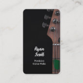 Guitar Pick Visitekaartje (Voorkant)