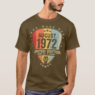Guitar PickLegends werd geboren in augustus 1972 G T-shirt