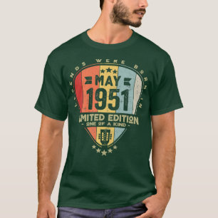 Guitar PickLegends werd geboren in mei 1951 Guitar T-shirt