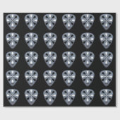 Guitar Picks Black Cadeaupapier (Vlak)