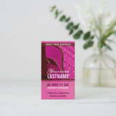 GUITAR "PiNKY"-Visitekaartje Visitekaartje (Staand voorkant)