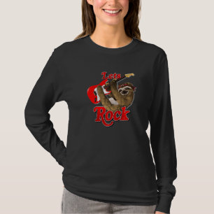Guitar Play Rock Music Letu2019s Rock Gui T-shirt