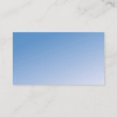 Guitar Player Blue Visitekaartje (Achterkant)