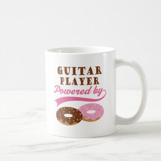 Guitar Player Funny Gift Koffiemok (Rechts)
