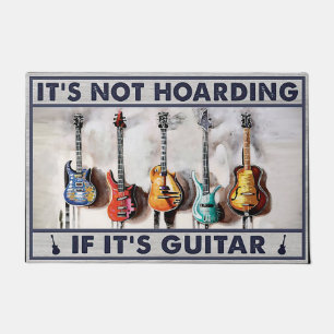 Guitar Player Gift, Guitar Welcome Doormat Deurmat