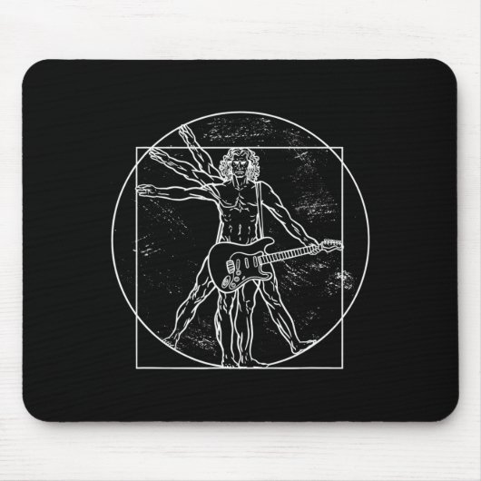 Guitar Player Guitar Musical Instrument Guitarist Muismat (Voorkant)