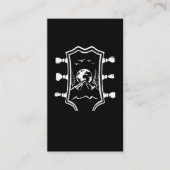 Guitar Player Mountain Music Lover Guitarist Visitekaartje (Voorkant)