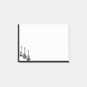 Guitar Player Musician Music Musical Post-it Notes (Voorkant)