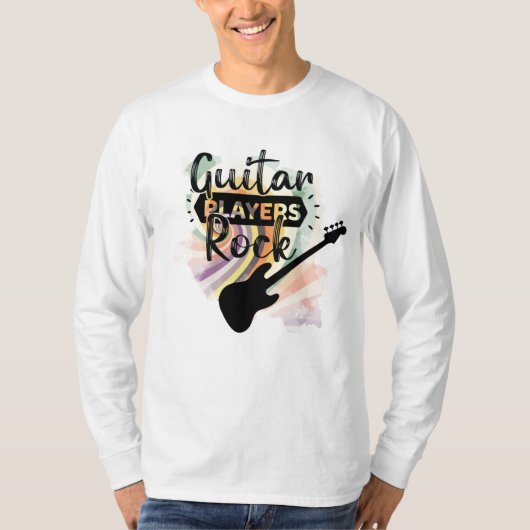 Guitar Players Rock T-shirt (Voorkant)