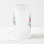 Guitar Plays Santa Claus | Kerstmis Matglas Bierpul (Center)