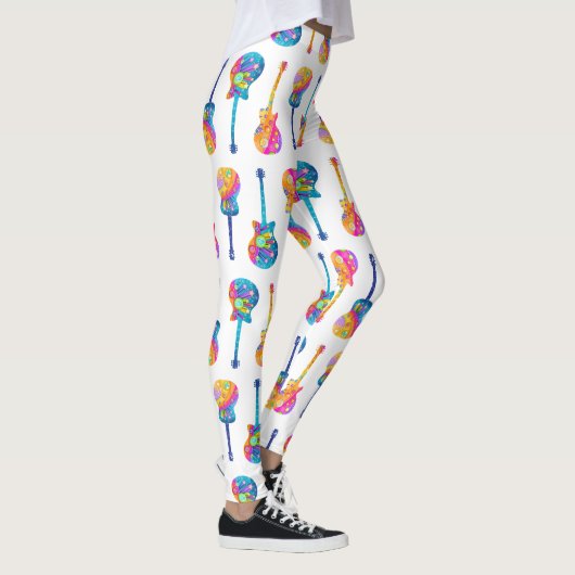 GUITAR POP ART LEGGINGS (Rechts)
