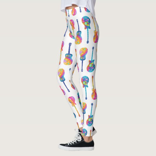 GUITAR POP ART LEGGINGS (Links)